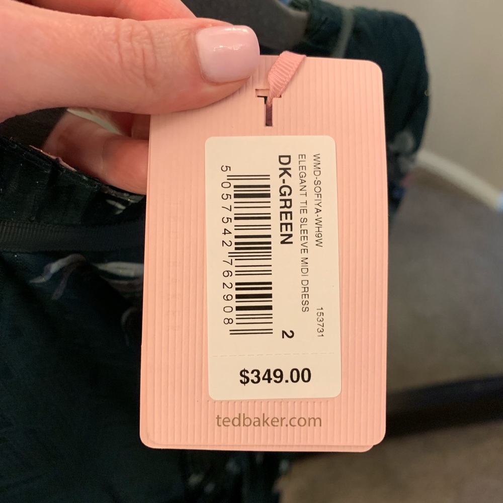NWT Ted Baker Sofiya Midi Dress - Picture 5 of 7